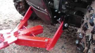 Homemade ATV Plow