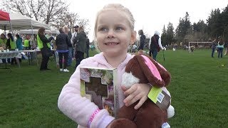 Пасха! Охота на яйца! Easter Egg Hunt! Настя и Никита в парке собирают пасхальные яйца с сюрпризами!