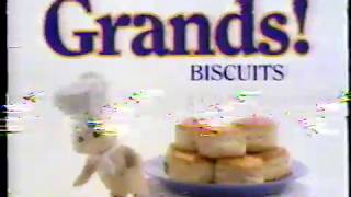 Pillsbury Grands Biscuits - TV Commercial - 1989
