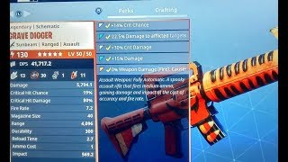 130 vs 106 weapons in Fortnite Save The World PVE (obsidian vs shadowshard) 4 Star vs 5 Star weapons
