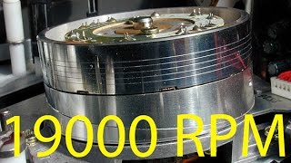 Подключение и разгон мотора видеоголовки до 19000 об/мин и маленький бонус в конце.