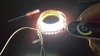 how to use & connect CCT LED strip