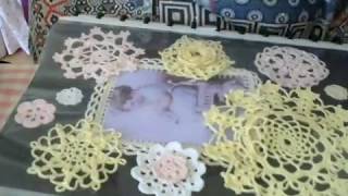 farde présentation grilles crochet