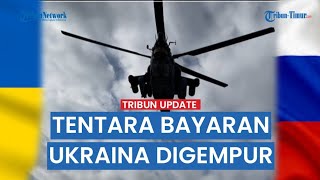 Markas Tentara Bayaran Targetnya, Kompilasi Heli Mi-8, MLRS Grad dan Artileri Rusia Serang Musuh