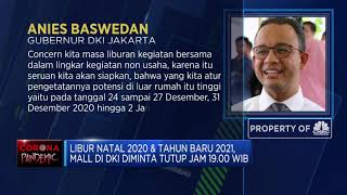 Anies: Kantor Tutup Jam 19.00 WIB