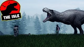 The Isle | Tribo dos Tribais VS Mercenários DOMADORES DE T-REX GIGANTE! | (PT/BR)