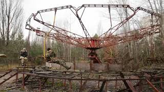 Сталкеры запустили карусель в Припяти!