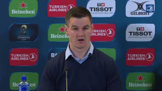 Johnny Sexton's Champions Cup Semi-Final post-match reaction | Leinster v Scarlets