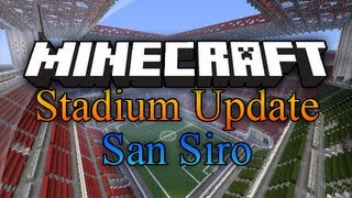 Minecraft Megabuild - Inter/AC Milan Football Stadium 'San Siro' - Part 11 -