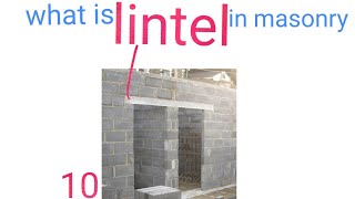 what is lintel in masonry|||
lintel in building 
ghar ka lintel size