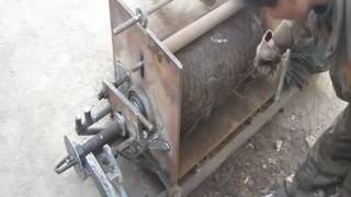 Steel wire packing machine Tyre pyrolysis machine