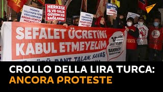 Сrollo della lira turca: ancora proteste
