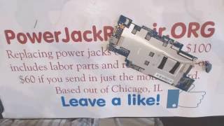 Lenovo ideapad 100s 100s-141br Laptop repair fix power jack problems broken dc socket input port