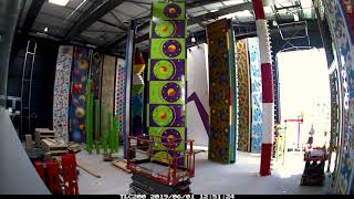Time Lapse of Clip 'n Climb Ipswich Installation
