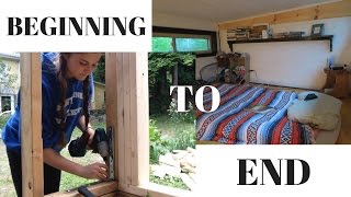 #6 TEENS TINY HOUSE BUILD || BEGINNING TO END