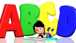 ABCD Song For Children | Alphabets Song For Children | 3D Nursery Rhymes | Kids Tv Videos