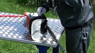 Смазка редуктора мотоножниц