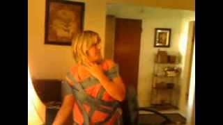 My dad tied up my mom