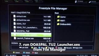 How to install Title Update and Trainer files for Dead or Alive 5 Xbox360