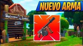 *NUEVO ARMA*  SUBFUSIL DE TAMBOR llegará a FORTNITE: Battle Royale