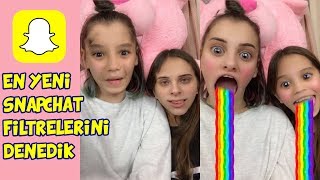 EN YENİ SNAPCHAT FİLTRELERİNİ DENEDİK 2019 | ÇOK KOMİK GÖRÜNTÜLER OLDU - Eğlenceli Çocuk Videosu