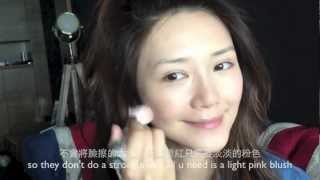 Easy and Fast K-Pop Look(with subs) 少女時代的韓式妝 - make up tutorial | 倪晨曦misselvani