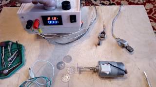 Мини дрель , (dremel) mikrodrel of motor, своими руками из моторчика от принтера