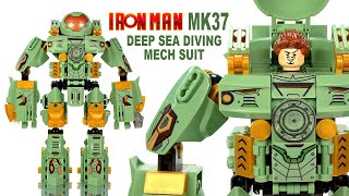 Iron Man MK 37 Deep Sea Diving Mechanical Suit aka Hammerhead LEGO KnockOff Set