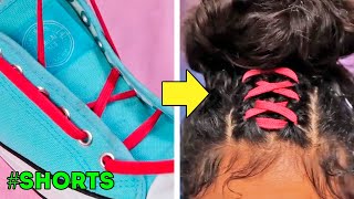 Awesome Hair Styling Hacks That Will Save Your Time #shorts
