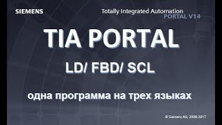 TIA Portal LD/FBD/SCL