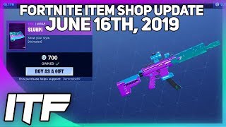 Fortnite Item Shop *NEW* SLURP WRAP! [June 16th, 2019] (Fortnite Battle Royale)