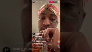 Lil Tracy live playing unreleased songs )Alone In my castle) (I’m a demon with a Halo)