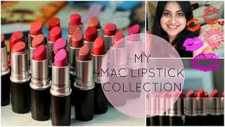 MAC Lipstick Collection + Lip Swatches 2016