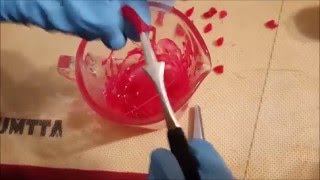 Мастер класс изготовления граната из мастики. Tutorial Pomegranate  cake topper