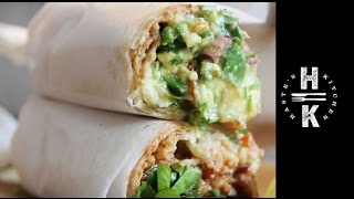 Chilli and Guacamole Wrap - Clean Eating