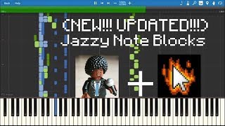 Aaron Grooves + Alan Becker - Jazzy Note Blocks (NEW AND UPDATED!) // Synthesia | (+MIDI)