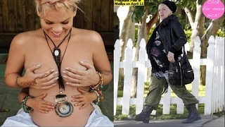 The Singer "Pink" 100% Proof Of Faked Pregnancy - A Transgender Born A Man