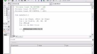 GDG Macros Tutorials Lesson 7 Using some winAPI and modifier keys in CorelDraw VBA Automation