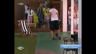 Liliana e Francisco dançam juntinhos Big Brother Bip