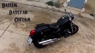 Daelim daystar Black plus 125 fi custom