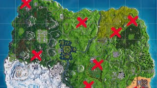 fortnite Visit different named locations x10