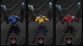 Lucian | Pack Chroma Colors - PBE - League of Legends