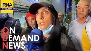 Why is an Iranian Climber Receiving a Hero's Welcome in Tehran?