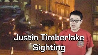 Justin Timberlake Sighting (LHVJ 2014.01.18)