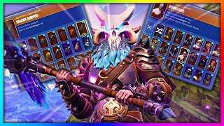 Before You Grind "RAGNAROK" - All Skins and Back Bling's Combinations in Fortnite (SEASON 5 REWARD)