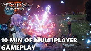 Sword Art Online: Fatal Bullet - 10 Minutes of Multiplayer Gameplay | Dengeki Livestream