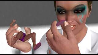 GIANTESS AT THE LAUNDRETTE