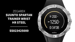 Zegarek Suunto Spartan Trainer Wrist HR Steel SS023425000 | Zegarownia.pl