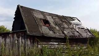 Сталк в Сибирской Тайге Глухой Заброшенной Деревне
