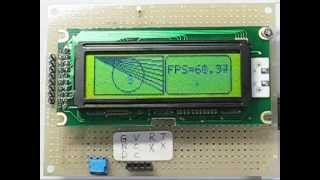 秋月電子のGLCD、SG12232CをArduinoで動かしてみた。